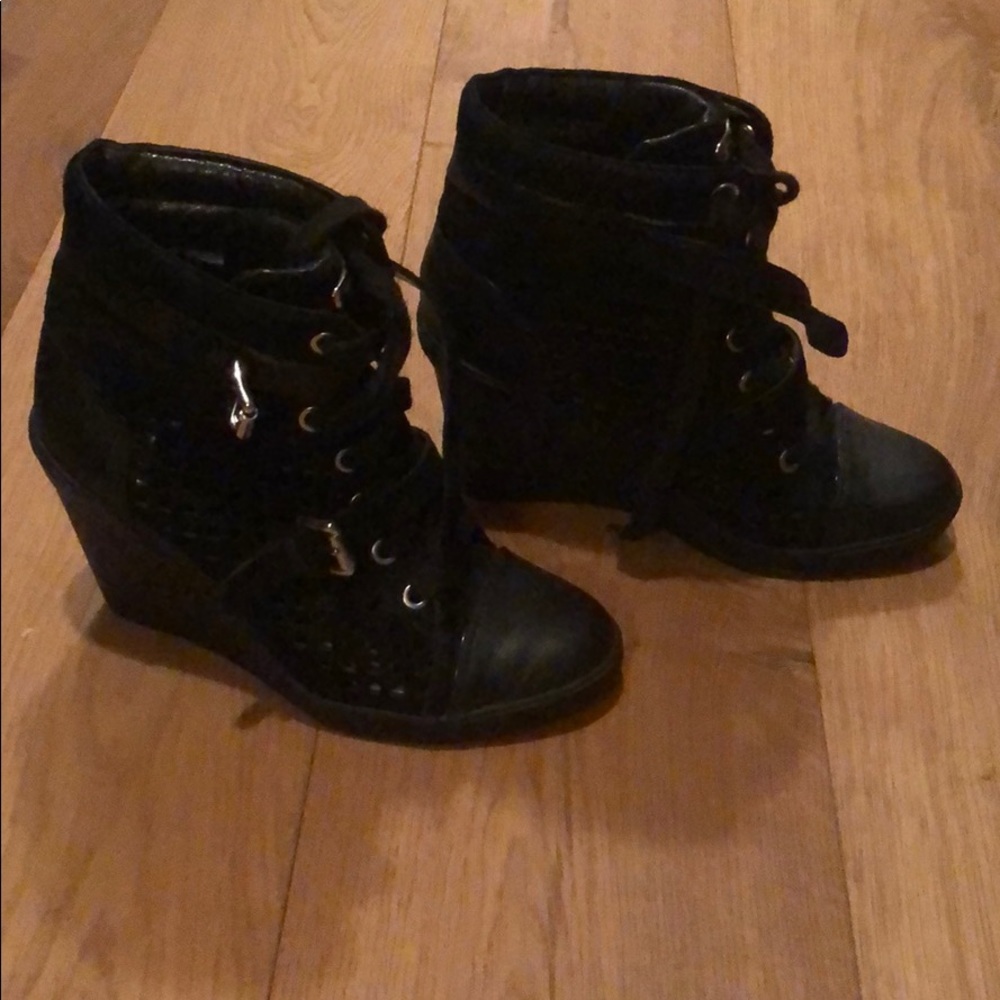 Michael Kors Black wedge Sneakers Nordstrom